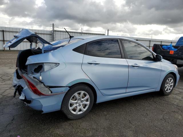 KMHCT4AE1DU553756 - 2013 HYUNDAI ACCENT GLS BLUE photo 3