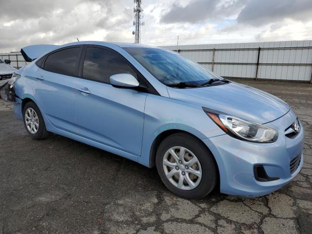 KMHCT4AE1DU553756 - 2013 HYUNDAI ACCENT GLS BLUE photo 4