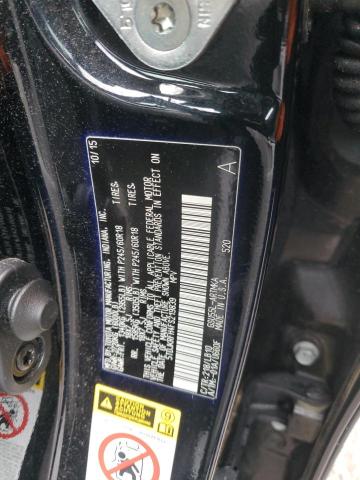 5TDJKRFH4FS219839 - 2015 TOYOTA HIGHLANDER XLE BLACK photo 12