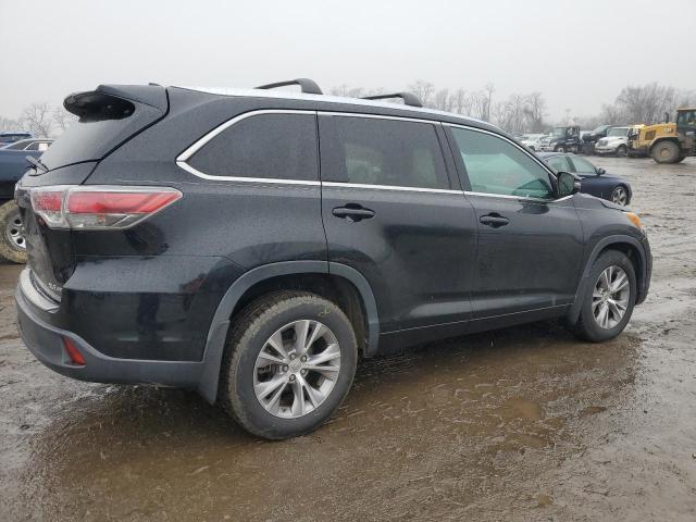 5TDJKRFH4FS219839 - 2015 TOYOTA HIGHLANDER XLE BLACK photo 3