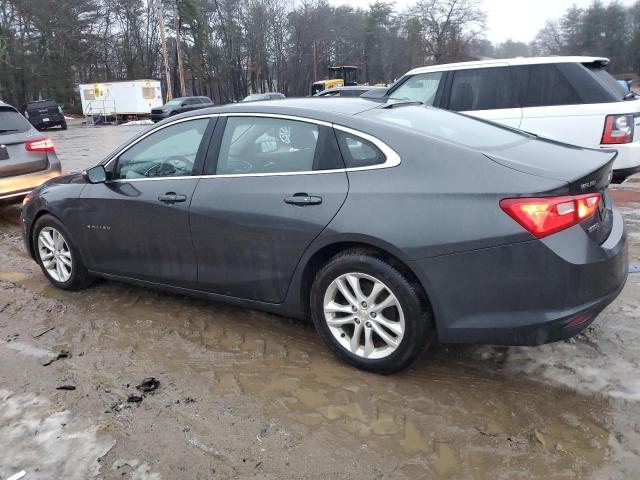 1G1ZE5STXHF243832 - 2017 CHEVROLET MALIBU LT GRAY photo 2