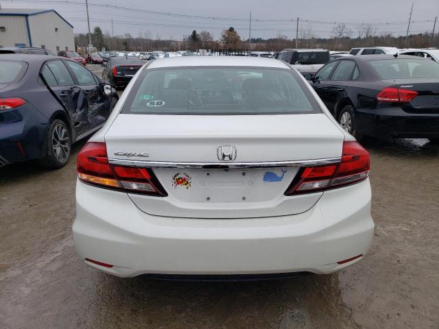 19XFB2F93FE205592 - 2015 HONDA CIVIC EXL თეთრი ფოტო 6