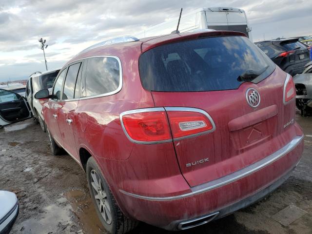 5GAKVCKD9DJ123499 - 2013 BUICK ENCLAVE RED photo 2