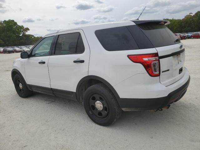 1FM5K8AR7EGA38489 - 2014 FORD EXPLORER POLICE INTERCEPTOR WHITE photo 2