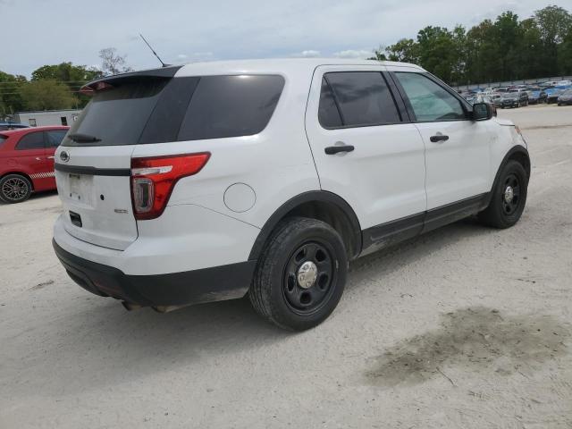1FM5K8AR7EGA38489 - 2014 FORD EXPLORER POLICE INTERCEPTOR WHITE photo 3