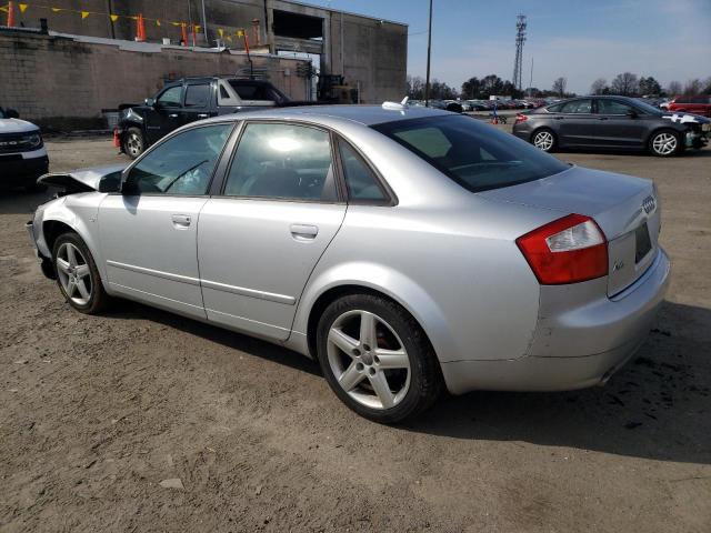 WAULC68E65A026995 - 2005 AUDI A4 1.8T QUATTRO SILVER photo 2