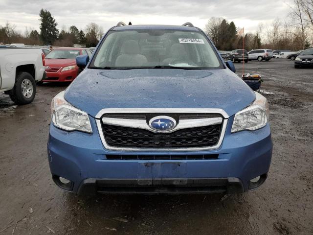 JF2SJADC3FH568917 - 2015 SUBARU FORESTER 2.5I PREMIUM BLUE photo 5