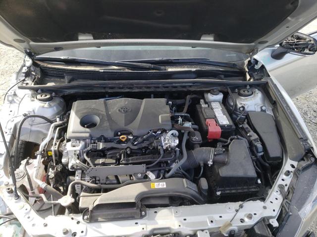 4T1G11AK0PU151095 - 2023 TOYOTA CAMRY SE NIGHT SHADE SILVER photo 11