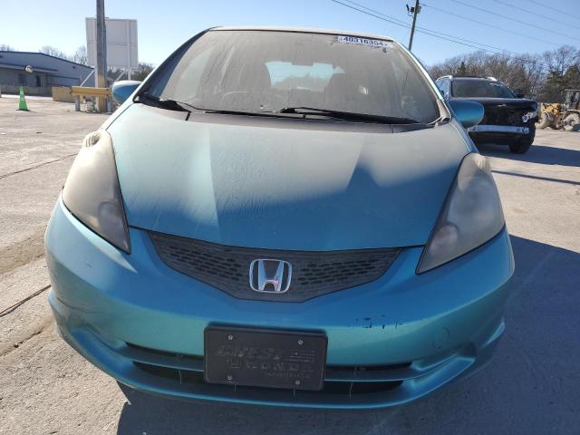 JHMGE8H38CC040762 - 2012 HONDA FIT TURQUOISE photo 5