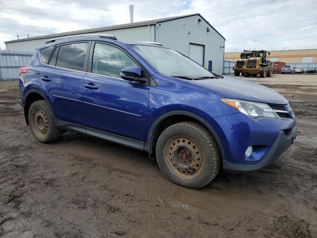 2T3DFREV9FW338025 - 2015 TOYOTA RAV4 LIMITED BLUE photo 4