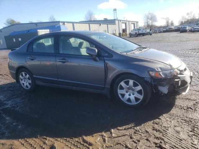 2HGFA1F57BH304572 - 2011 HONDA CIVIC LX GRAY photo 4