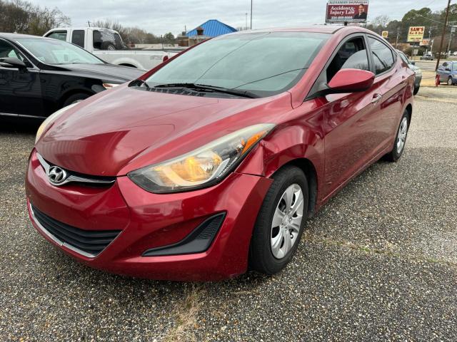 5NPDH4AE1GH690348 - 2016 HYUNDAI ELANTRA SE RED photo 2