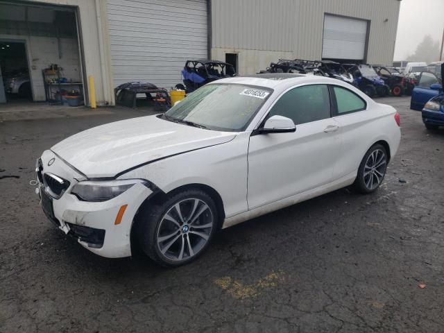 WBA2J1C58JVD09478 - 2018 BMW 230I WHITE photo 1