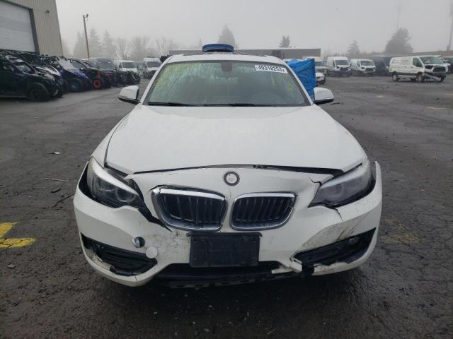 WBA2J1C58JVD09478 - 2018 BMW 230I WHITE photo 5