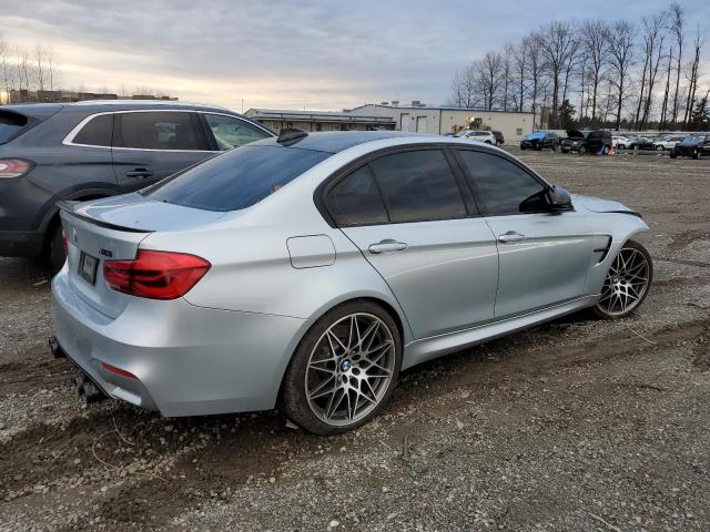 WBS8M9C50J5J78118 - 2018 BMW M3 SILVER photo 3