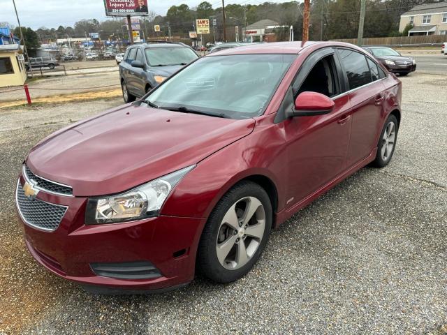 1G1PG5S95B7206534 - 2011 CHEVROLET CRUZE LT RED photo 2