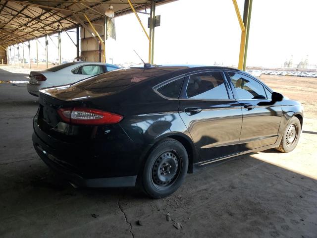 3FA6P0G7XER269144 - 2014 FORD FUSION S BLACK photo 3