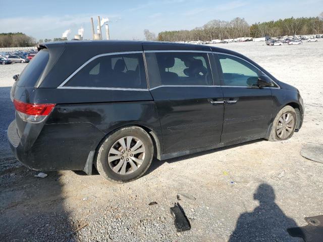 5FNRL5H61FB011846 - 2015 HONDA ODYSSEY EXL BLACK photo 3