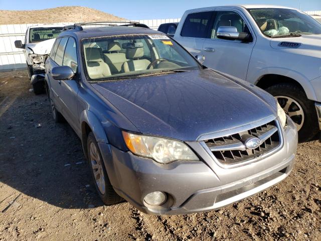 4S4BP86C684330732 - 2008 SUBARU OUTBACK 3.0R LL BEAN BLUE photo 4