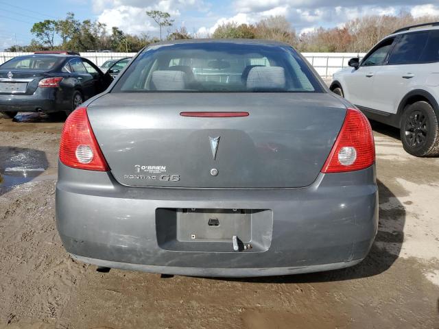 1G2ZG57BX84244660 - 2008 PONTIAC G6 BASE GRAY photo 6