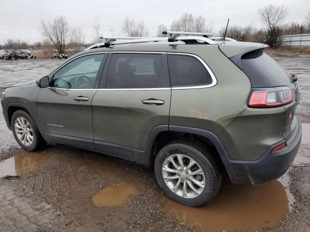 1C4PJLCB9KD265229 - 2019 JEEP CHEROKEE LATITUDE GREEN photo 2