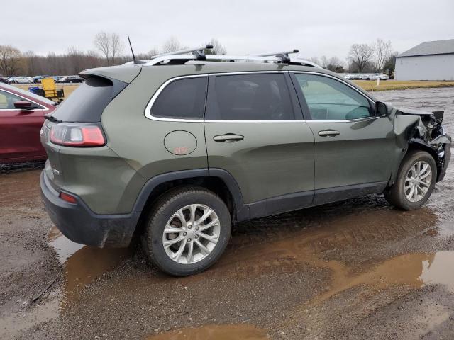 1C4PJLCB9KD265229 - 2019 JEEP CHEROKEE LATITUDE GREEN photo 3