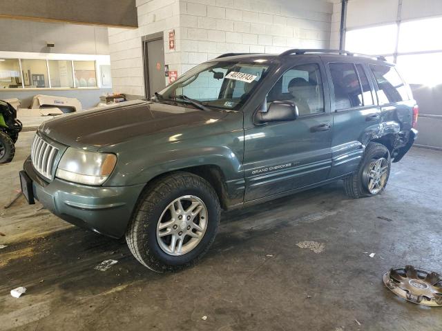 1J4GW48S24C290587 - 2004 JEEP GRAND CHER LAREDO GREEN photo 1