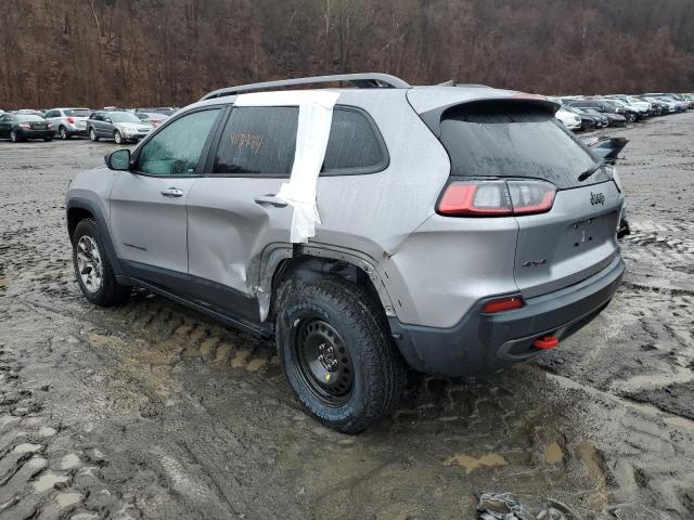 1C4PJMBX1MD240993 - 2021 JEEP CHEROKEE TRAILHAWK SILVER photo 2