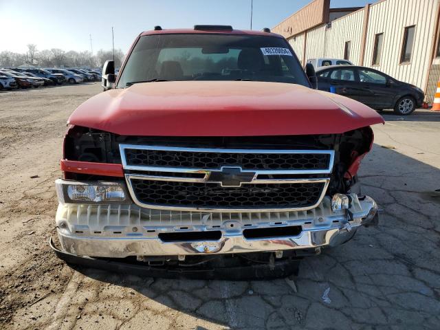 1GCJC33U56F241280 - 2006 CHEVROLET SILVERADO C3500 RED photo 5