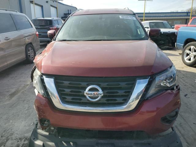 5N1DR2CN1LC620185 - 2020 NISSAN PATHFINDER SL RED photo 5