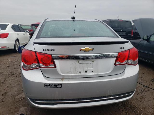 1G1PG5SB4F7161773 - 2015 CHEVROLET CRUZE LTZ SILVER photo 6