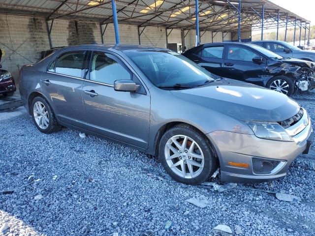 3FAHP0JA2CR418771 - 2012 FORD FUSION SEL GRAY photo 4