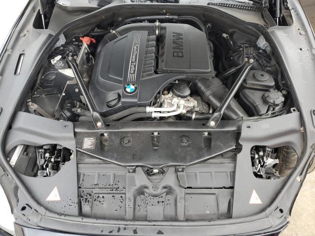 WBA6B8C52EDZ72335 - 2014 BMW 640 XI GRAN COUPE BLACK photo 11