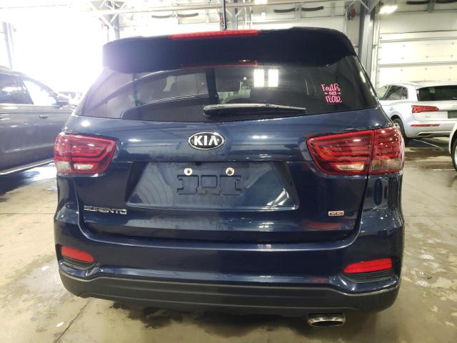 5XYPG4A37KG454169 - 2019 KIA SORENTO L BLUE photo 6