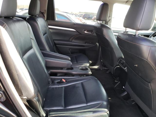 5TDJKRFH5ES016814 - 2014 TOYOTA HIGHLANDER XLE შავი ფოტო 10