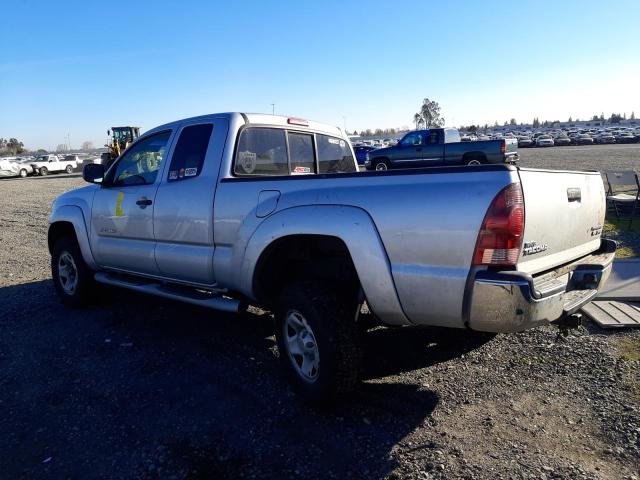 5TETU62N45Z141559 - 2005 TOYOTA TACOMA PRERUNNER ACCESS CAB GRAY photo 2