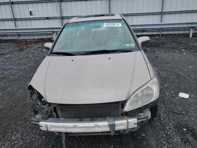 2HGES26794H613785 - 2004 HONDA CIVIC EX TAN photo 5