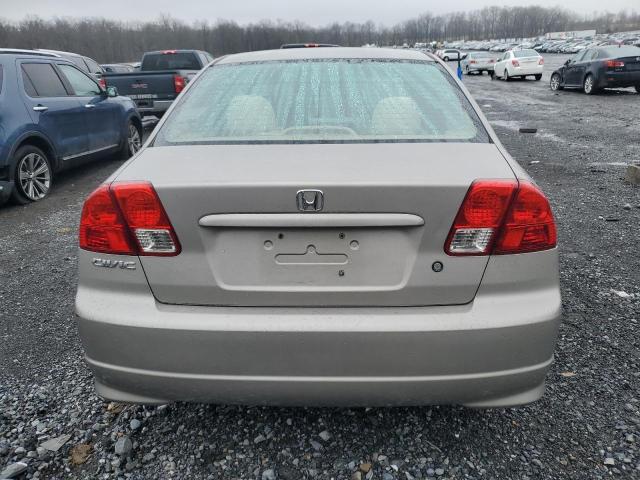 2HGES26794H613785 - 2004 HONDA CIVIC EX TAN photo 6