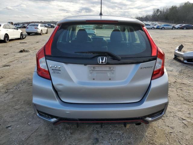 3HGGK5G65JM716070 - 2018 HONDA FIT SPORT SILVER photo 6