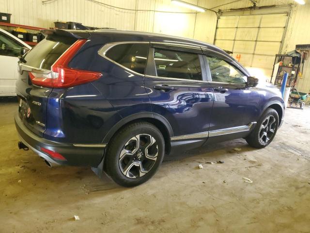 5J6RW2H90HL024050 - 2017 HONDA CR-V TOURING BLUE photo 3