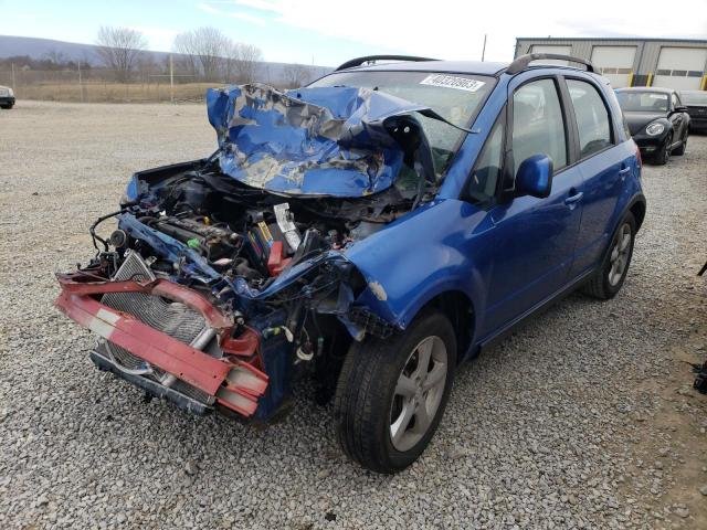 JS2YB413975100193 - 2007 SUZUKI SX4 BLUE photo 1