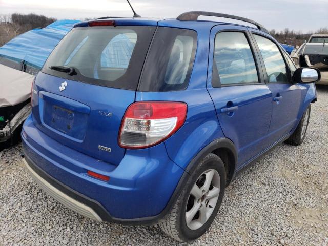 JS2YB413975100193 - 2007 SUZUKI SX4 BLUE photo 3