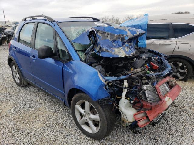 JS2YB413975100193 - 2007 SUZUKI SX4 BLUE photo 4