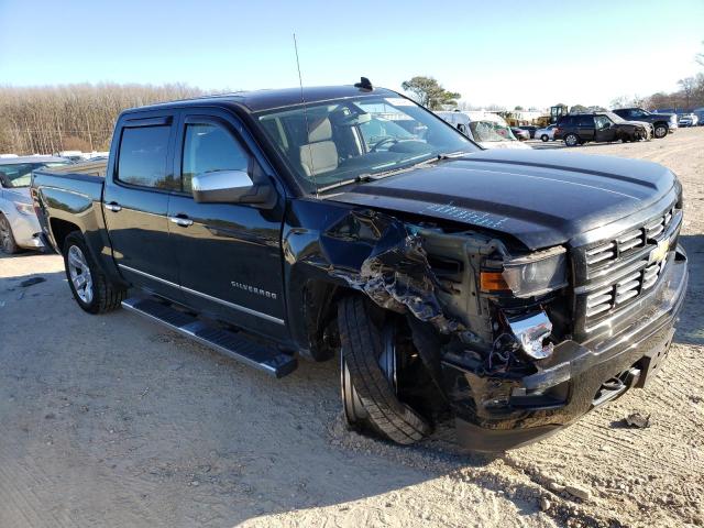 3GCPCREH0FG327124 - 2015 CHEVROLET SILVERADO C1500 LT BLACK photo 4