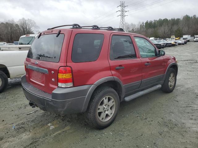 1FMCU93145KC72486 - 2005 FORD ESCAPE XLT RED photo 3