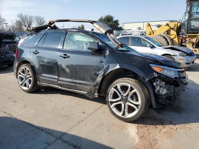 2FMDK4AK3BBA81379 - 2011 FORD EDGE SPORT BLACK photo 4