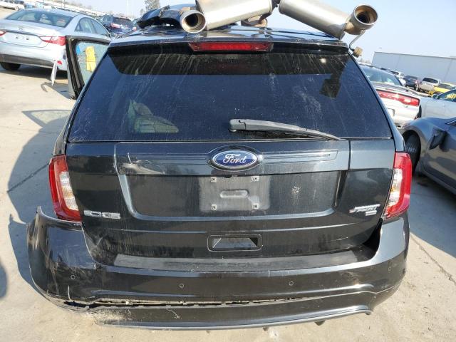 2FMDK4AK3BBA81379 - 2011 FORD EDGE SPORT BLACK photo 6