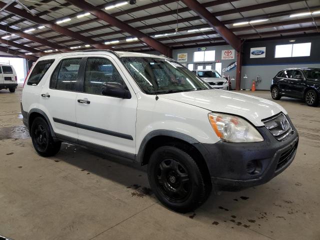 JHLRD68546C003380 - 2006 HONDA CR-V LX WHITE photo 4