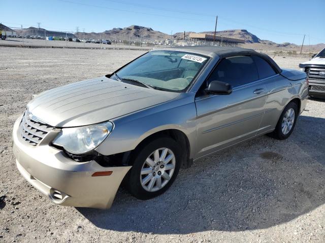 1C3LC45KX8N180239 - 2008 CHRYSLER SEBRING GOLD photo 1