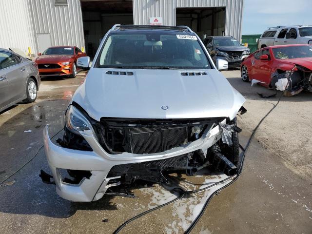 4JGDA5JB3EA308157 - 2014 MERCEDES-BENZ ML 350 SILVER photo 5